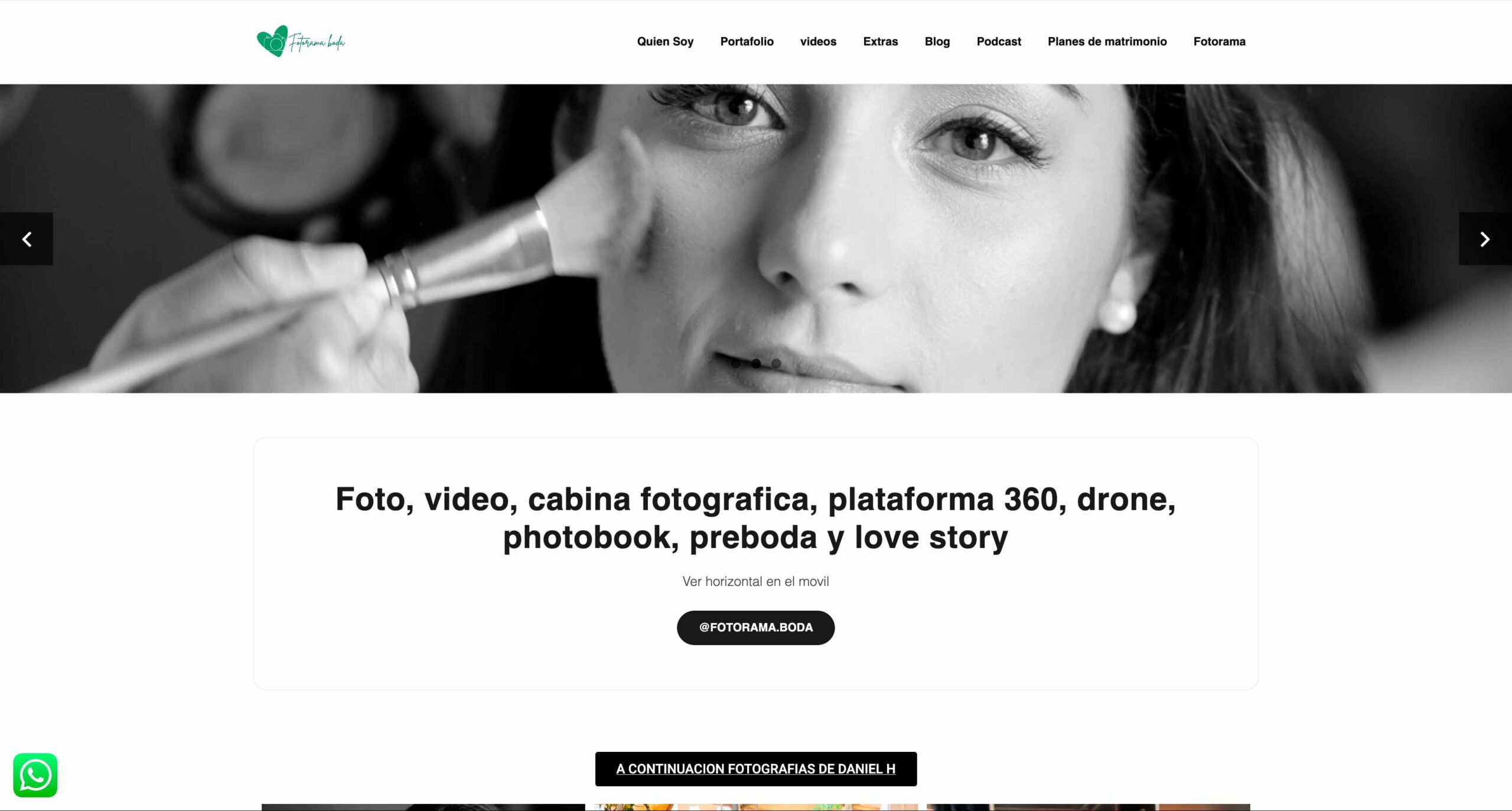 Fotografos de matrimonio en Santiago