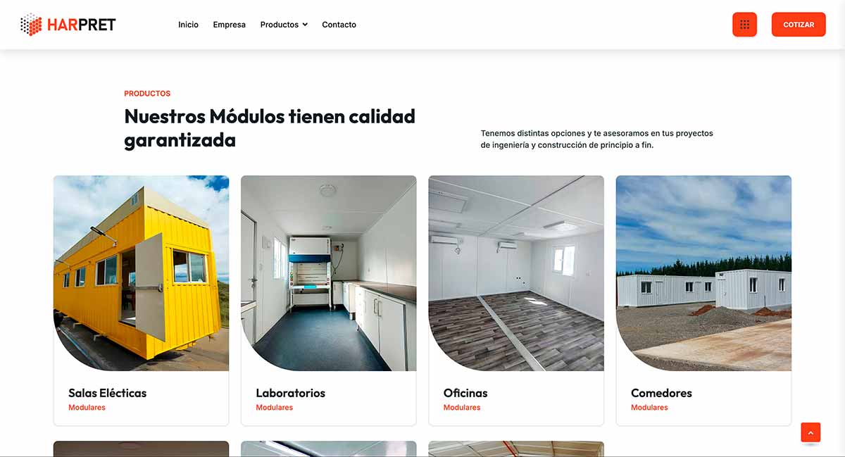 Oficinas modulares en Chile